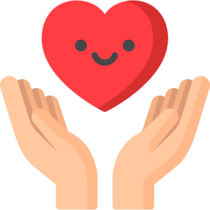 ayuda manos corazón