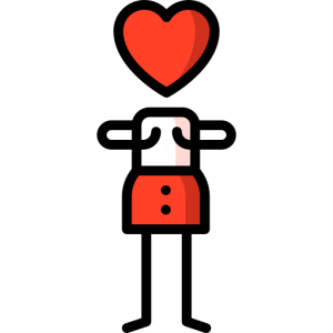 amor propio corazón niña