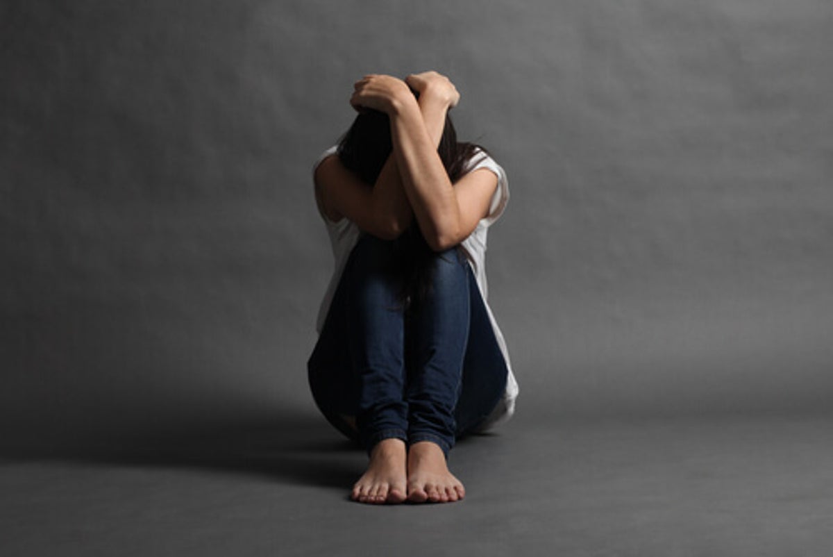 depresión bajo estado de ánimo llorar