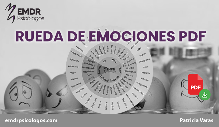 rueda de emociones y plantilla gratis post NEW