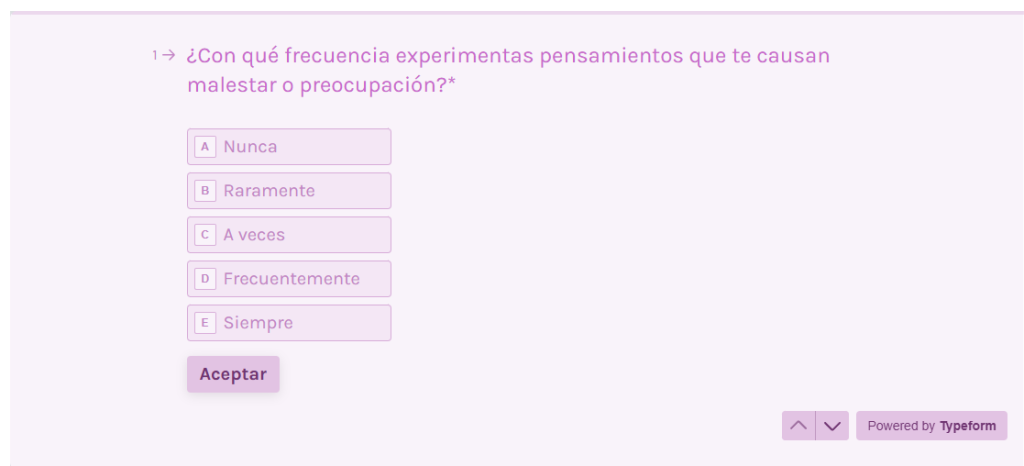 test pensamientos intrusivos gratis